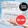 100pcs Disposable Face Towel Cotton Tissue Makeup Wipes Facial Cleanser Washcloth