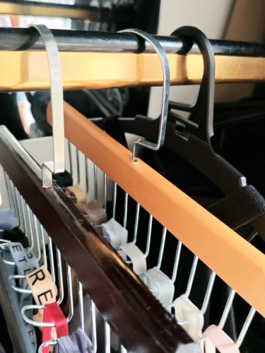 Wooden Strap Hanger Multifunctional Underwear Vest Storage Tool Home Solid Wood Hook Wave Clothes Drying Rack (PACK OF 20) photo review