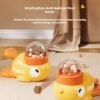 Little Yellow Duck Leak-Proof Cat Toy Self-Entertaining Cat Teaser Stick Pet Snack Freeze-Dried Launcher