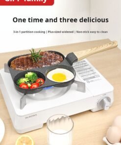 3-in-1 Breakfast Pan β Non-Stick Frying Pan for Eggs, Burgers, Steaks & Pancakes, Home Cooking Essential