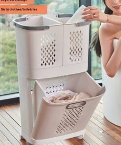 Laundry Basket β Floor-Standing Clothes Storage Bin for Home & Bathroom, Sorting & Organizing Laundry