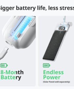 Automatic Curtain Opener β Curtain 3 Rod with Solar Panel, Smart Blinds Controller