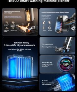 Tineco Floor Washer β Home Vacuum & Mop 2-in-1 with Dual Boost